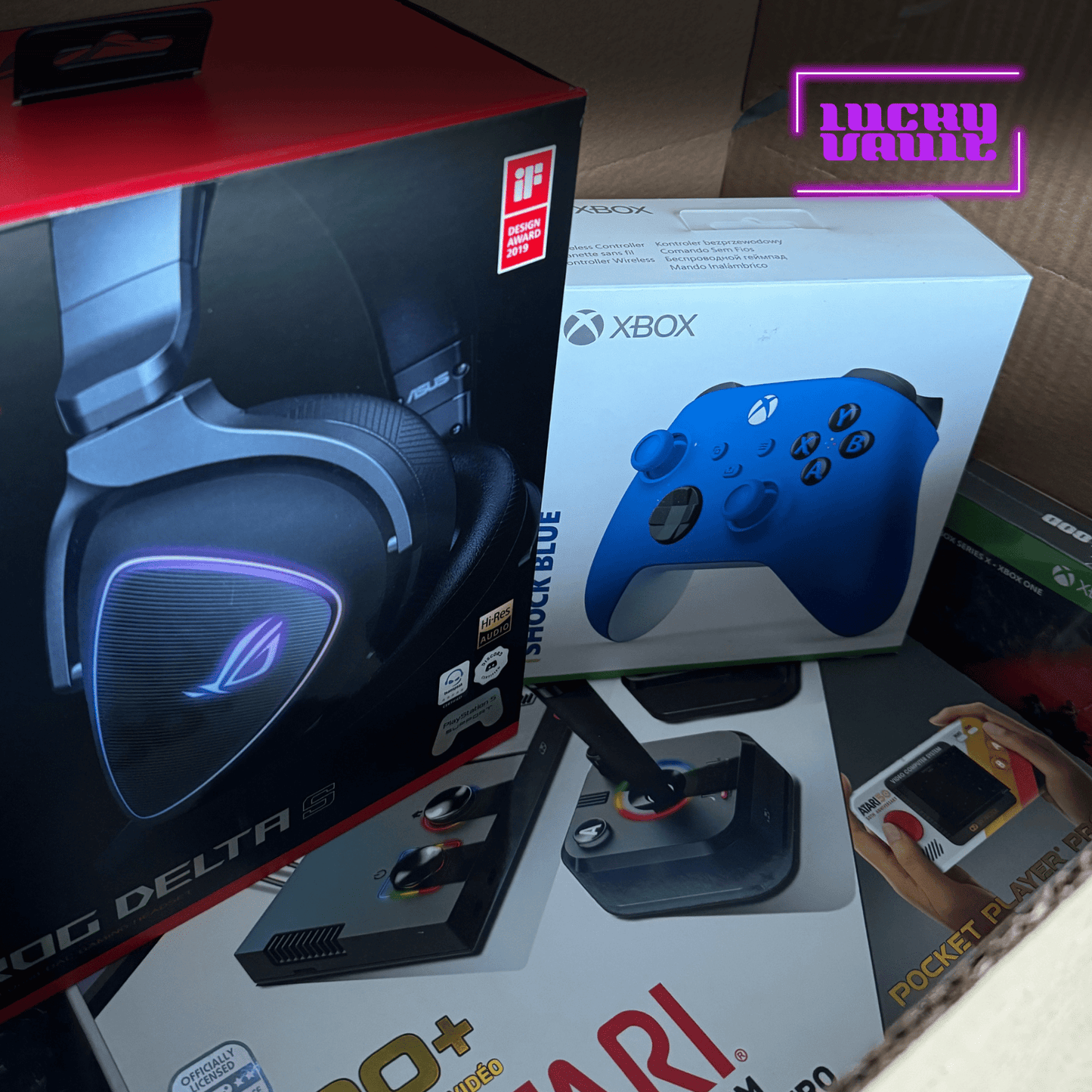 Crystalline Tech & Gaming Box - Lucky Vault -