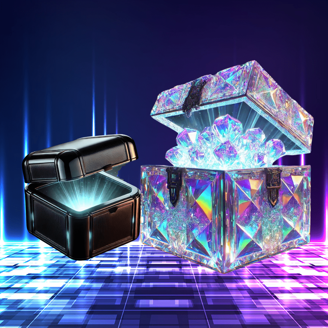 Onyx + Crystalline Tech & Gaming Bundle - Lucky Vault - Unlock big brands - Playstation, Xbox, Bose, JBL, LG, Apple & Samsung.