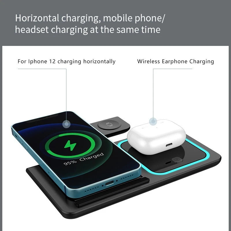 3 in 1 Wireless Charging Station