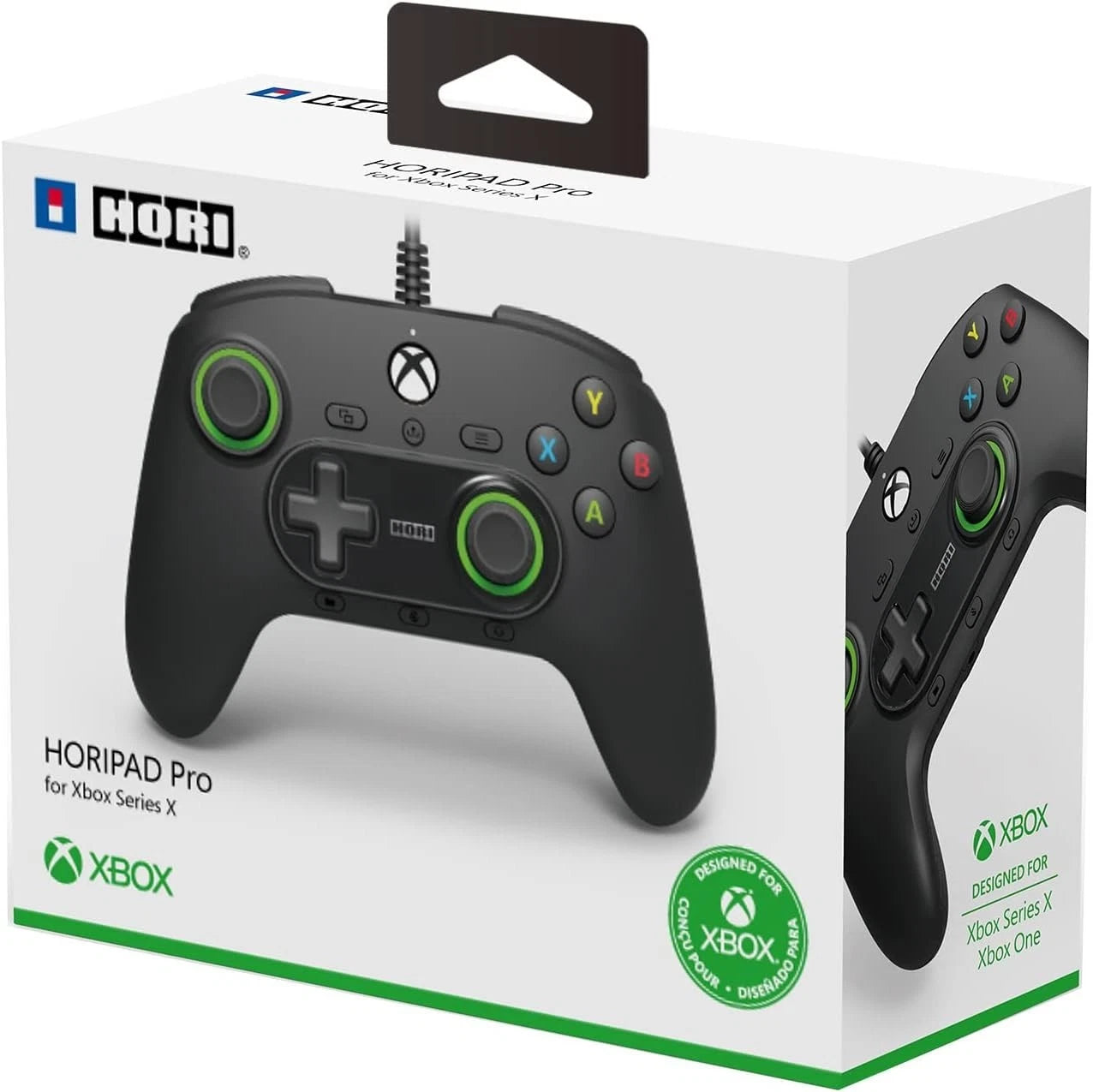 HORI HORIPAD Pro Wired Controller Black Xbox Series X S Customisable Official