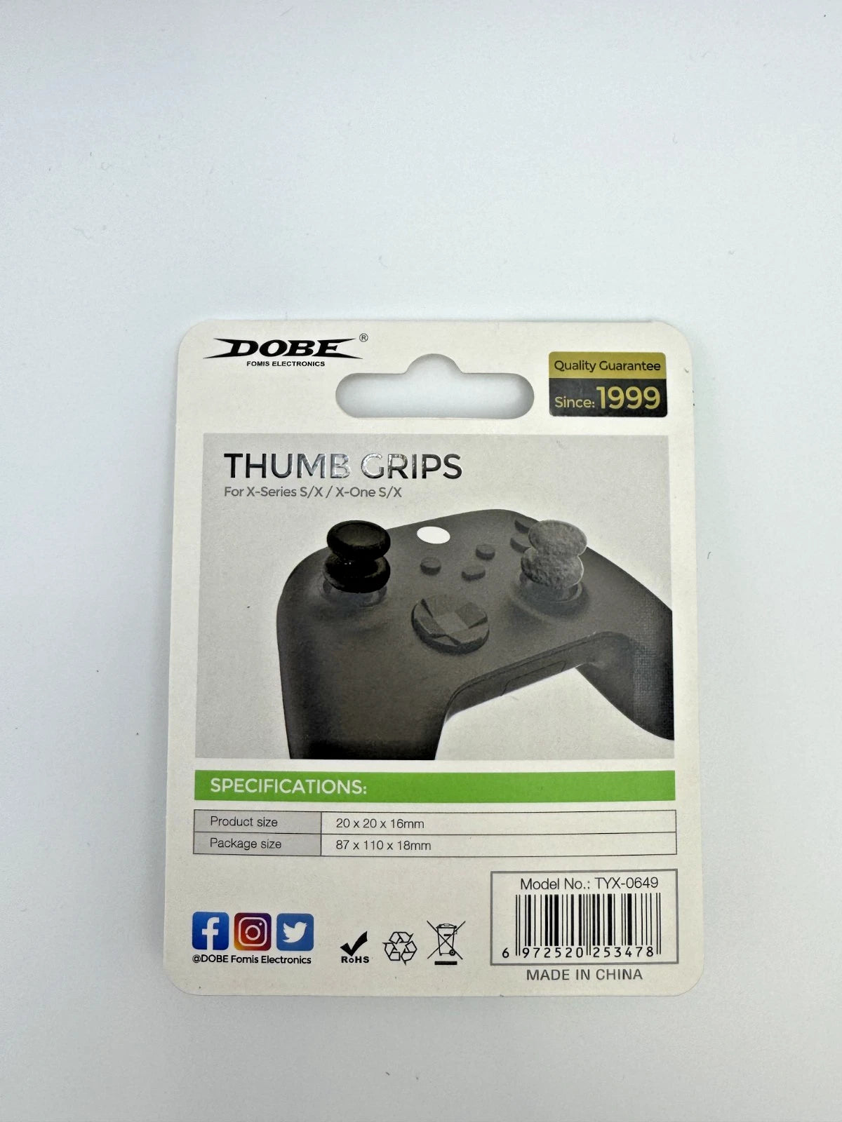 DOBE Thumb Grips for Xbox Controller Anti-Slip Joystick Caps